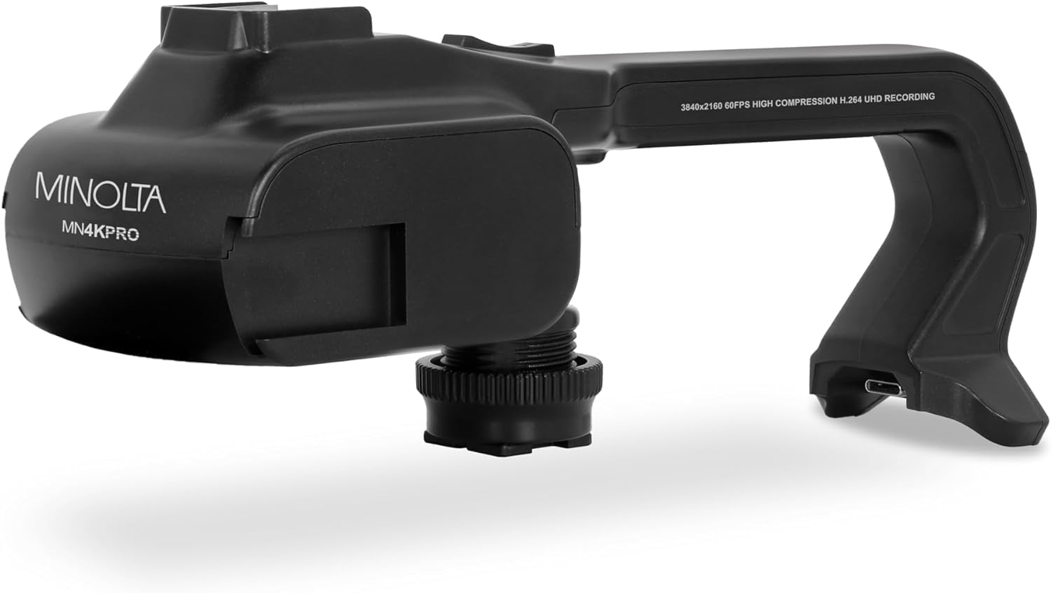 Minolta MN4KPRO 4K60FPS Ultra HD / 64 MP Autofocus Pro Camcorder Kit w/WiFi Bundle with Accessories - Image 6